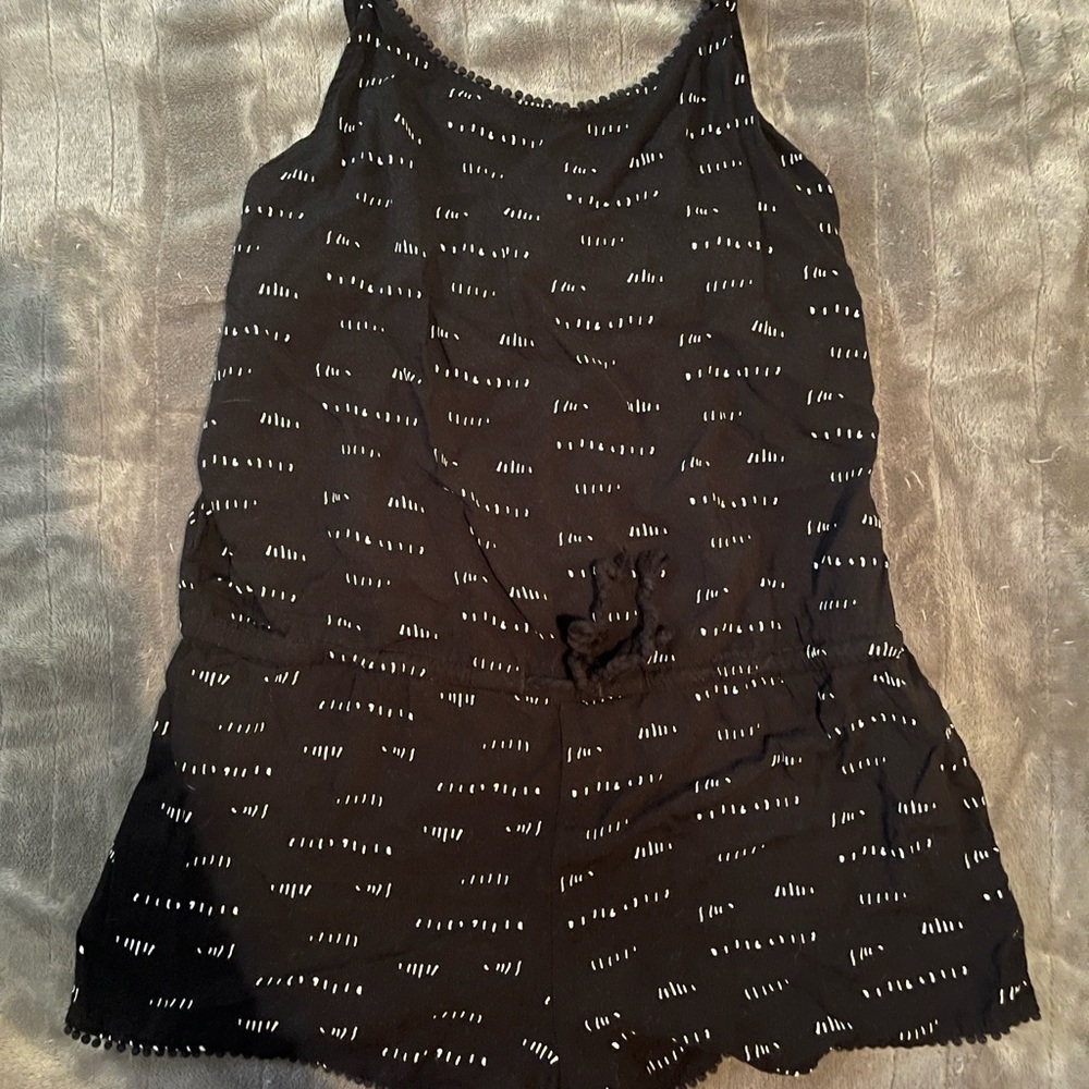 Spaghetti strap romper